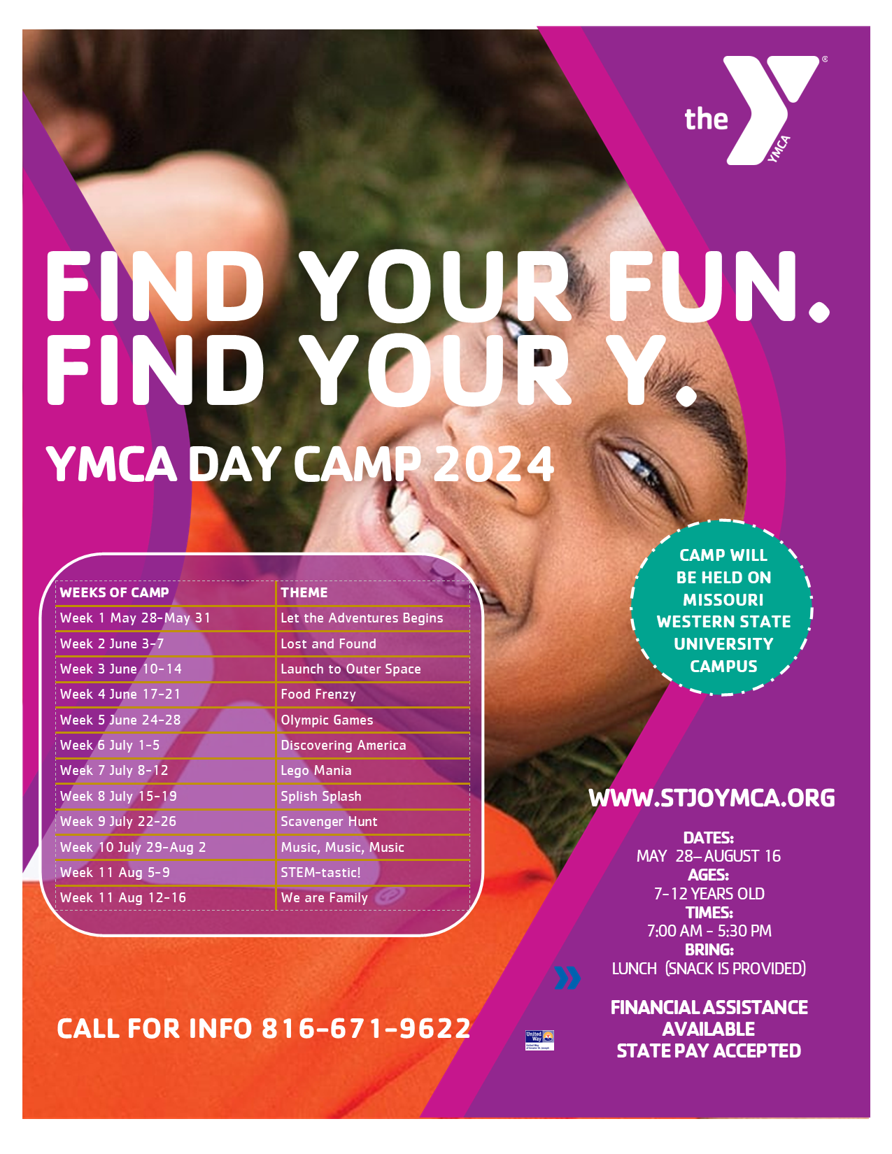 2024 YMCA Summer Day Camp