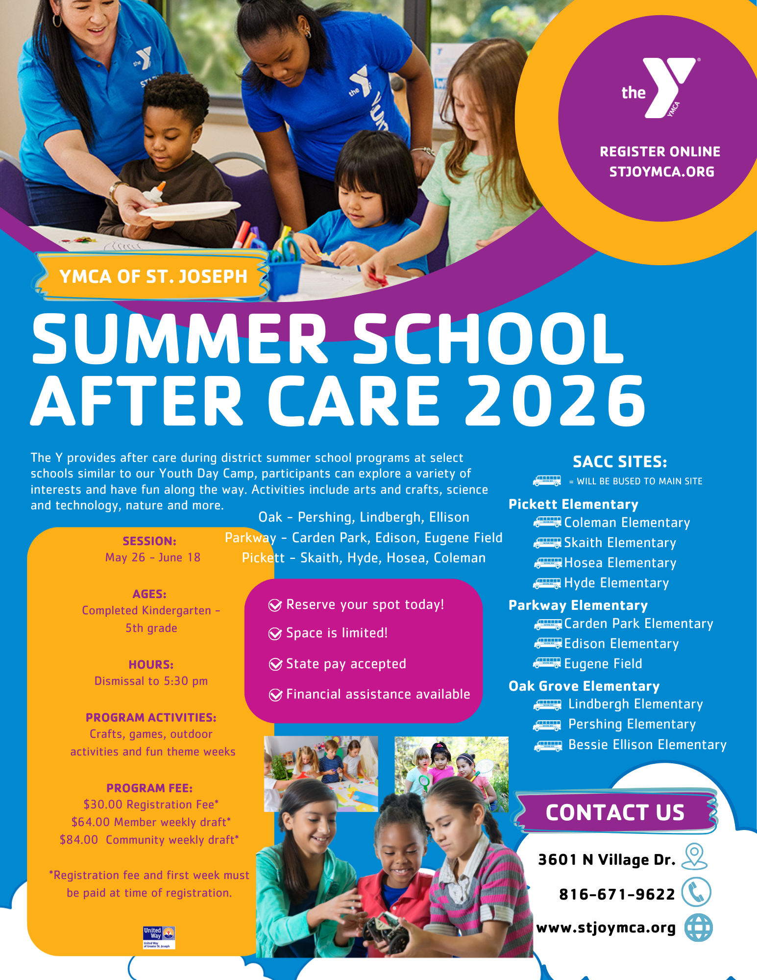 2026 Summer School After Care