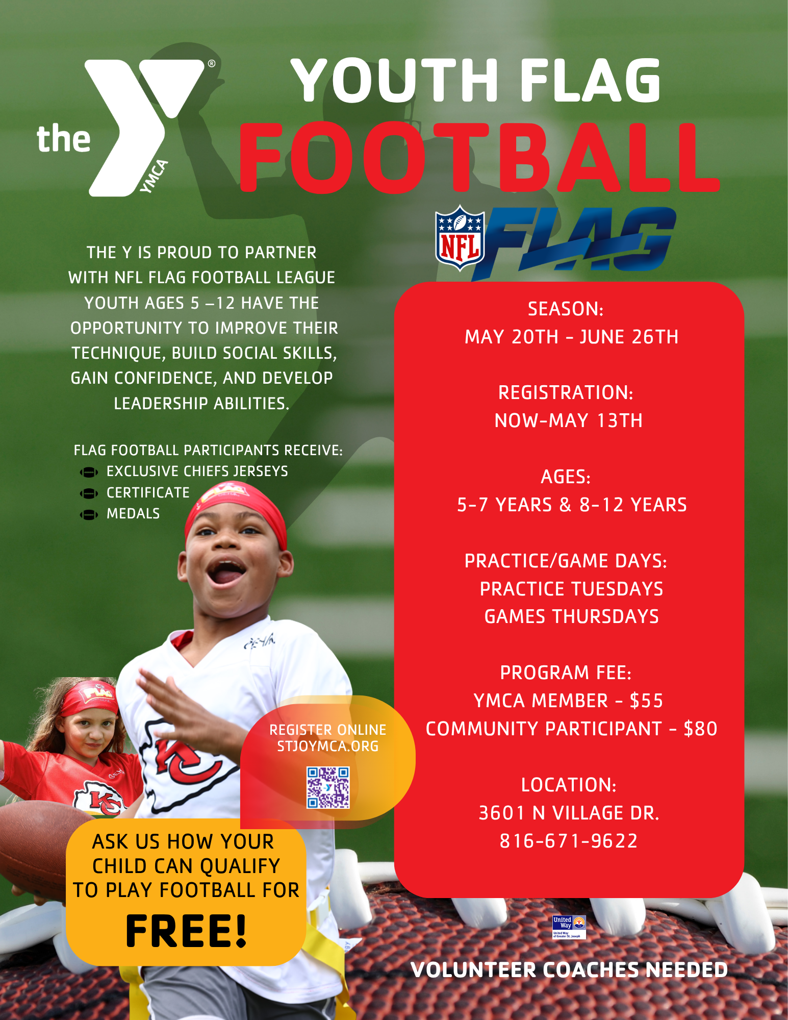  2026 NFL Youth Flag Football