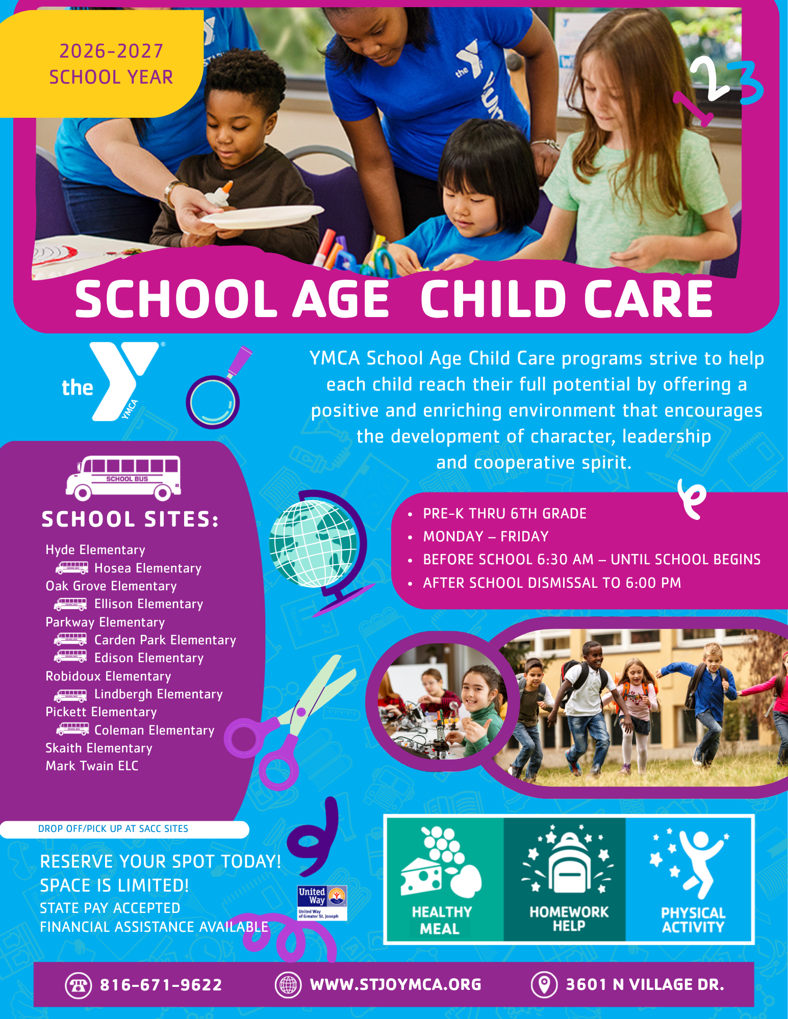 2026/27 School Age Child Care