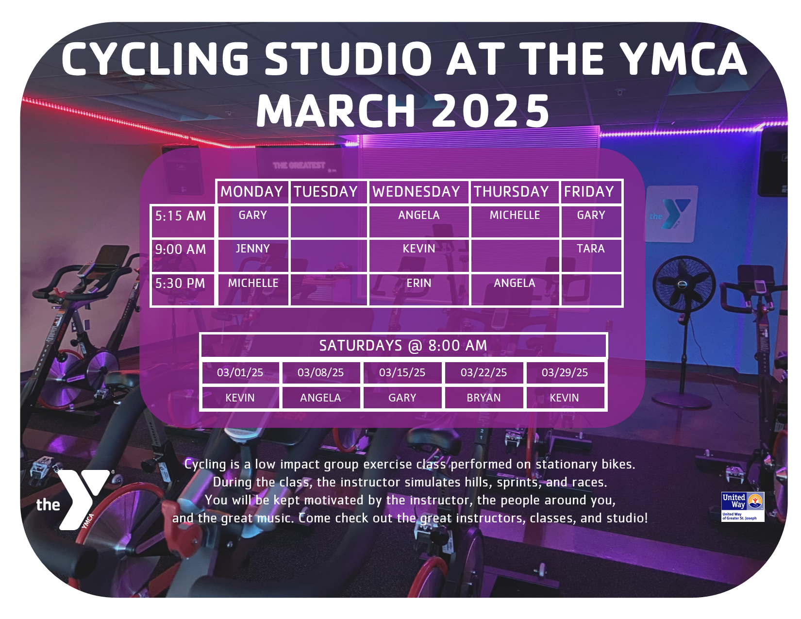 Group Cycle Schedule