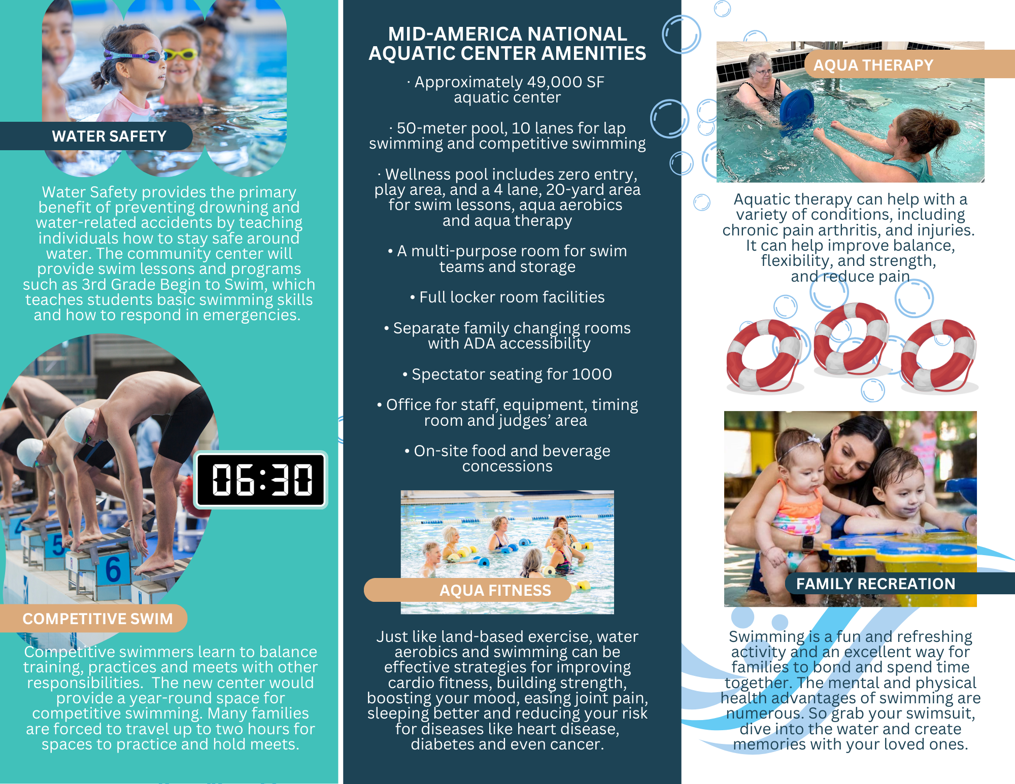 Mid-America National Aquatic Center brochure2