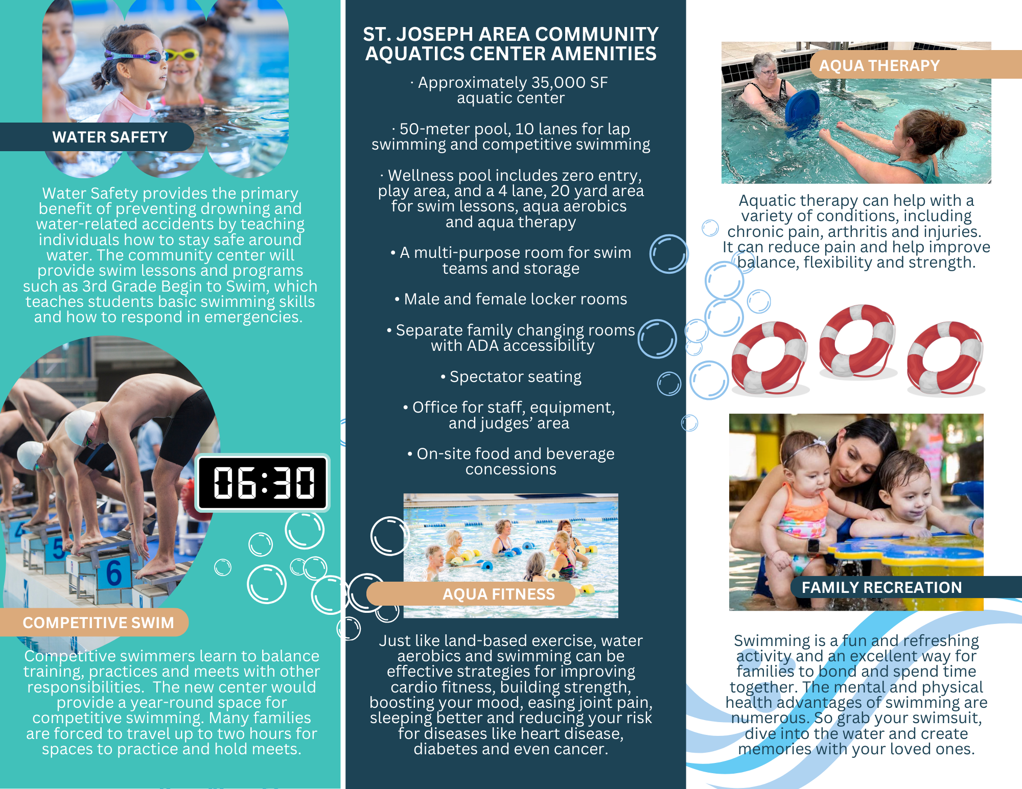 St. Joseph Area Community Aquatic Center page 2