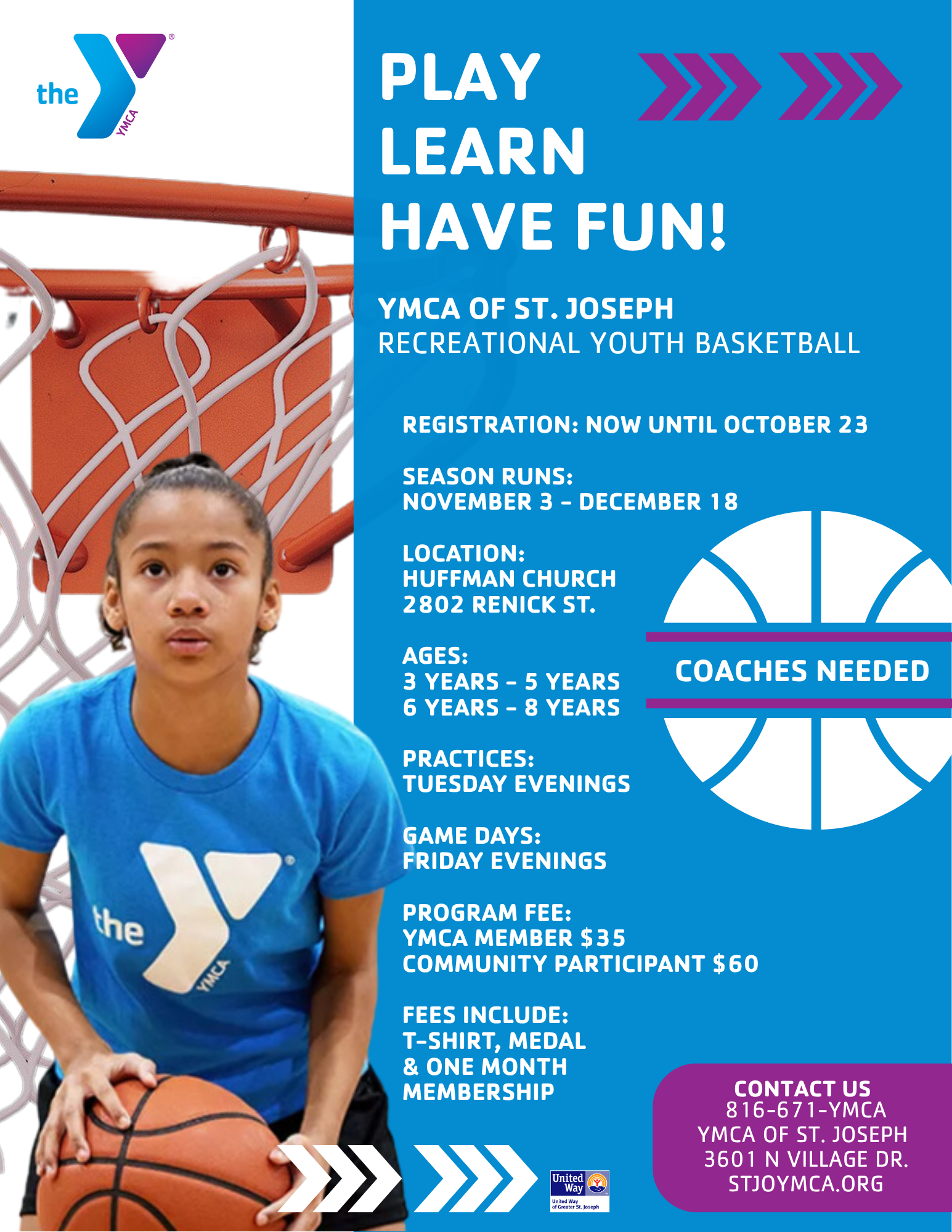 Youth Recreational Basketball