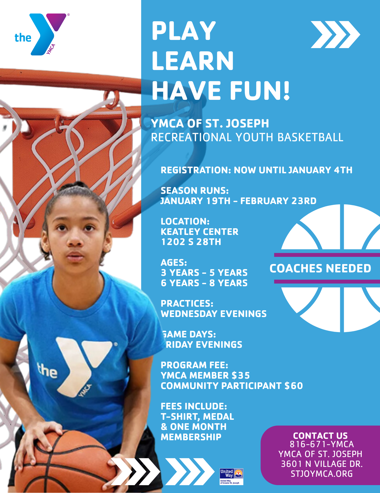 2026 Youth Recreational Basketball