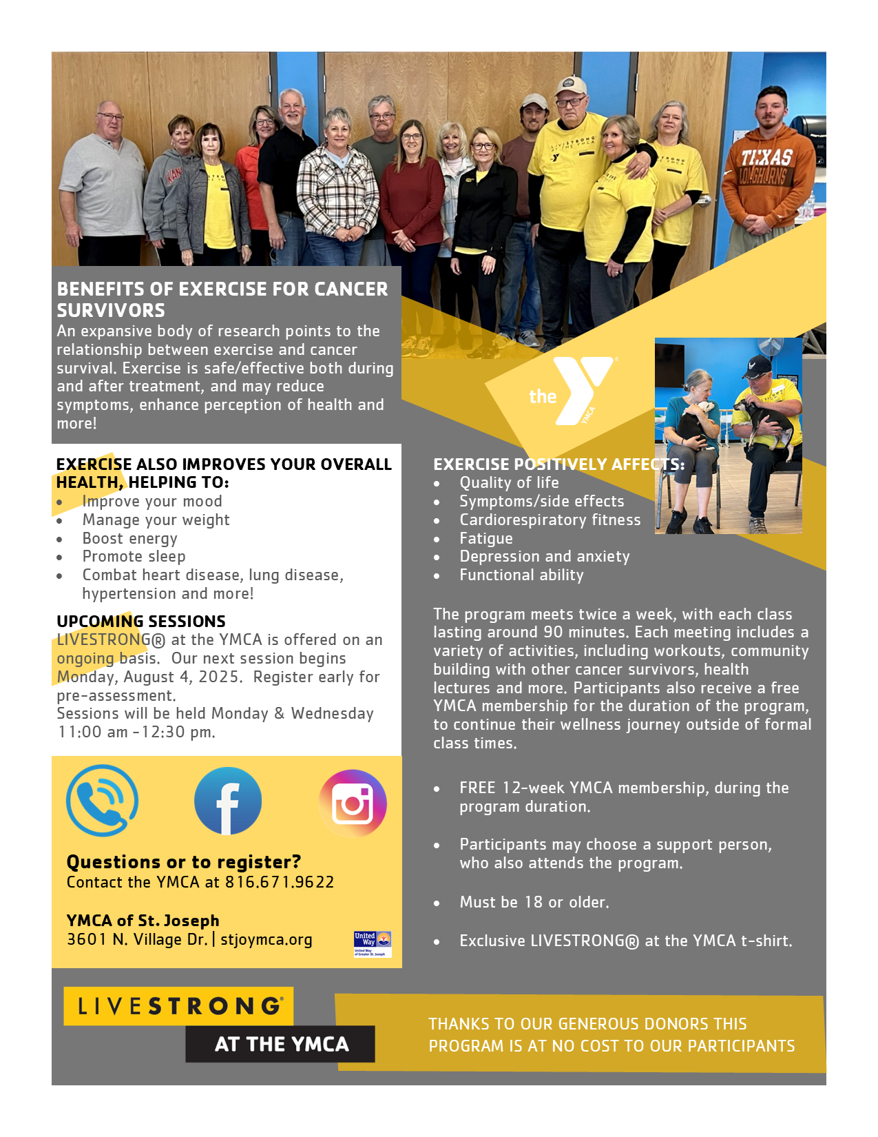 LIVESTRONG at the Y