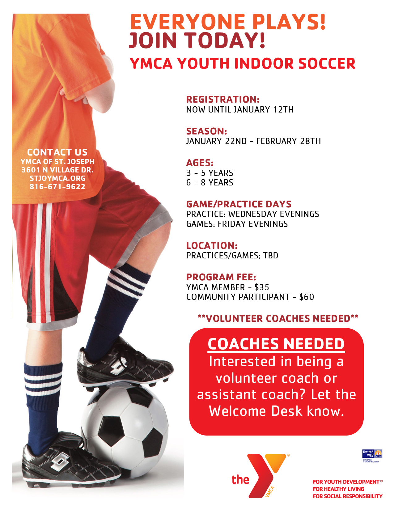 2025 Youth Indoor Soccer